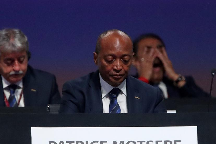Portrait officiel de Patrice Motsepe, président de la CAF depuis 2021