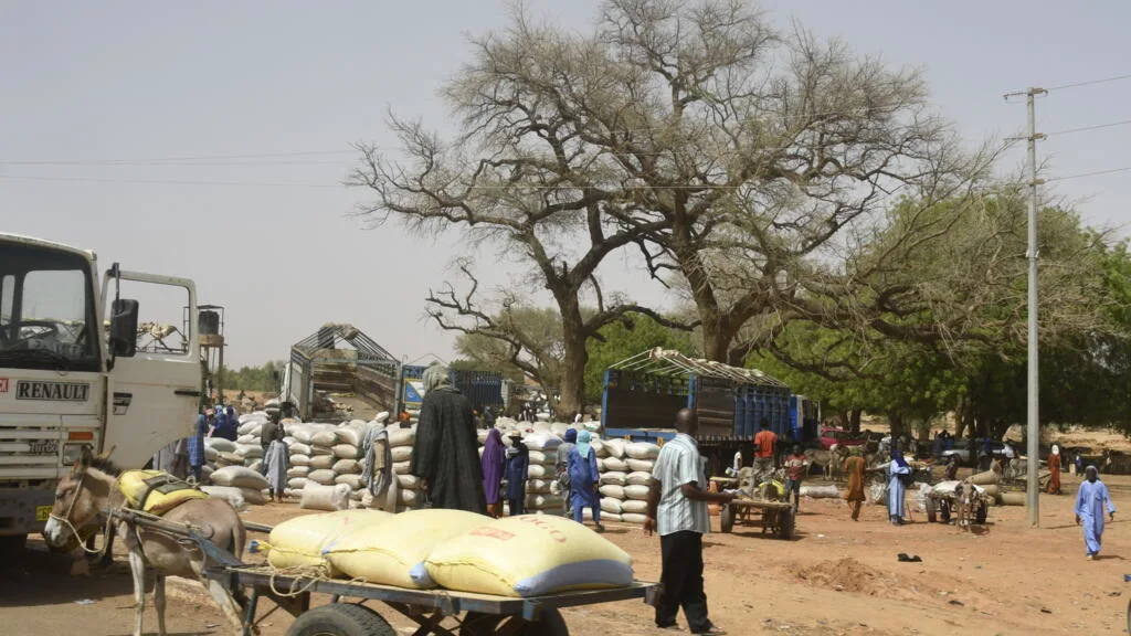Déplacés fuyant les violences dans l'ouest du Niger