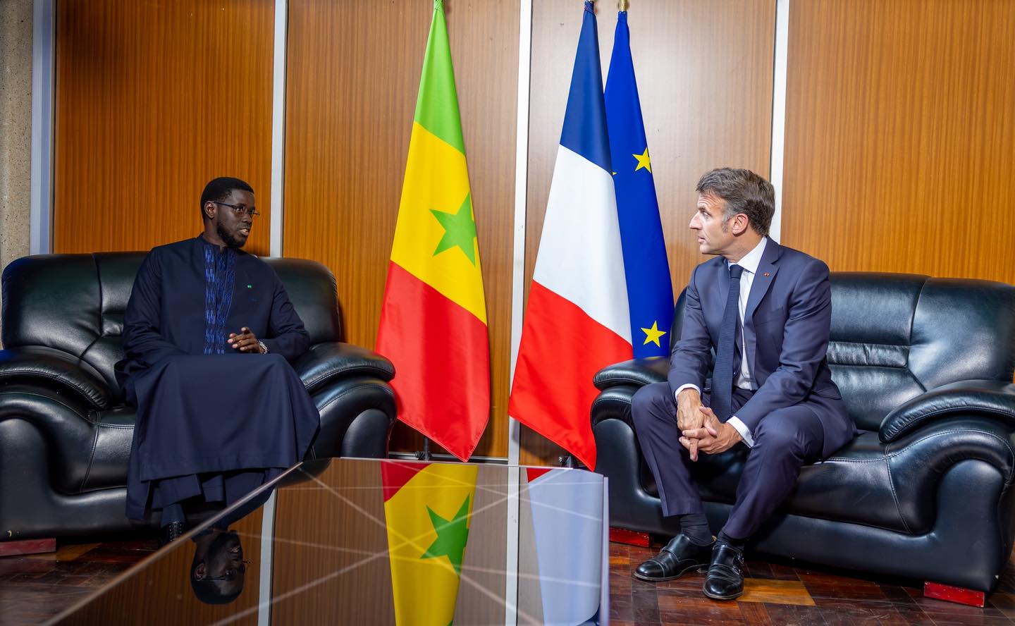 Rencontre diplomatique entre Diomaye Faye et Macron à Nairobi