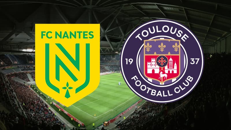 Affiche du match Nantes - Toulouse en Ligue 1