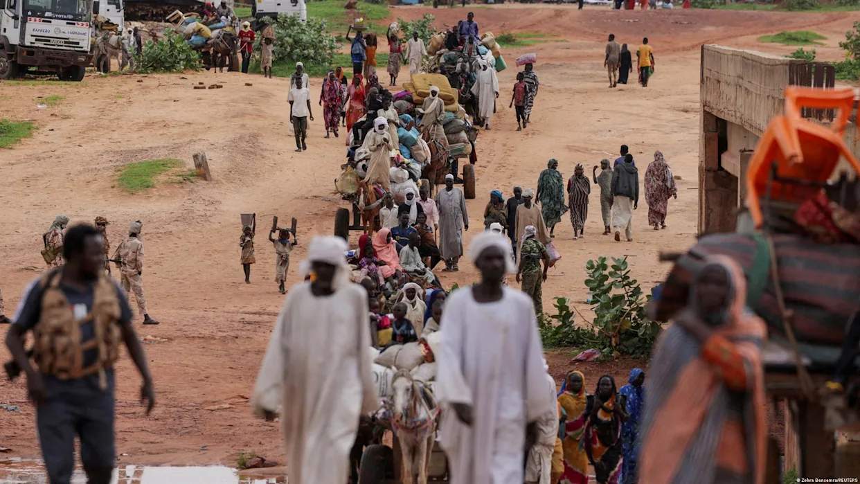 Des milliers de Soudanais ont fui vers le Tchad pour échapper aux combats au Darfour
