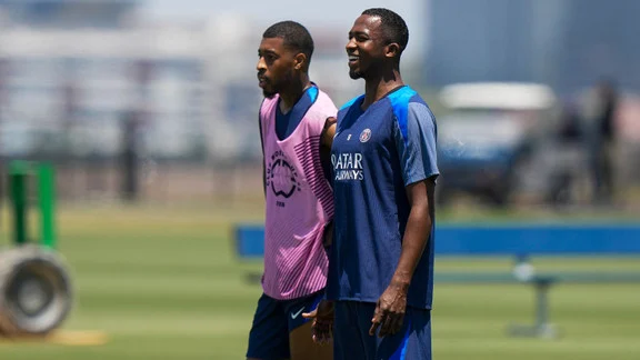 Presnel Kimpembe, défenseur du PSG, sur le terrain