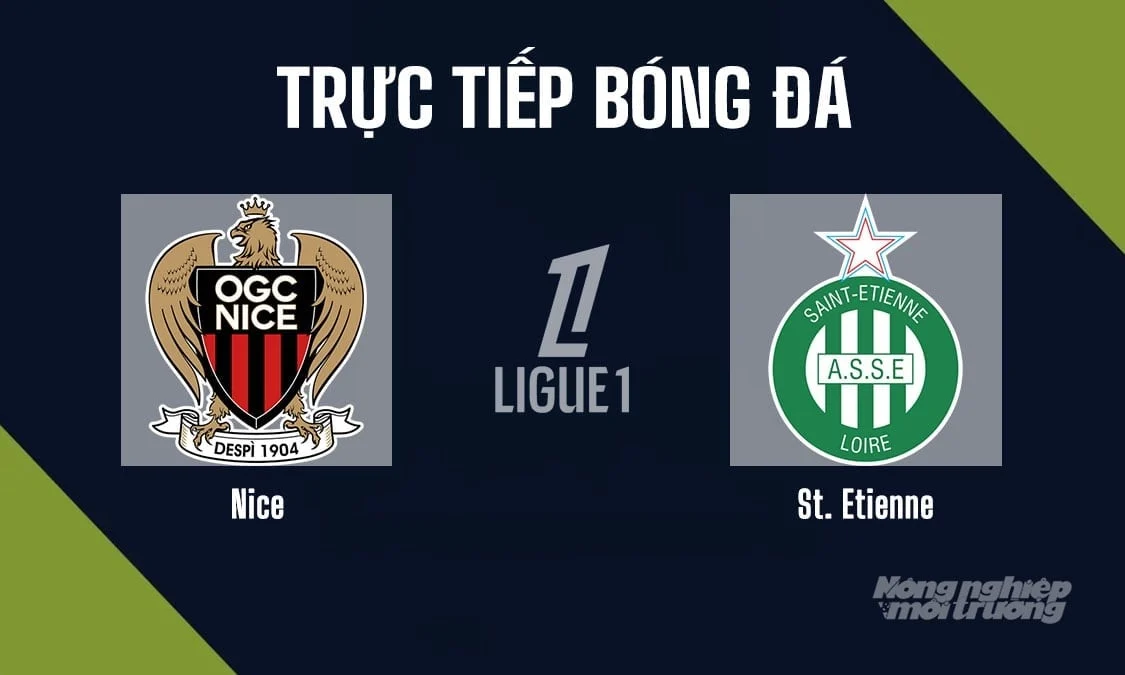 Match de Ligue 1 Nice vs Saint-Étienne - 30 mai 2026 Diffusion en direct du match Nice vs Saint-Étienne en Ligue 1 le 30 mai 2026