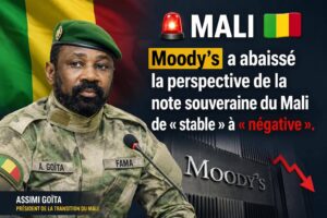 Mali : l&rsquo;ombre de moody&rsquo;s sur l&rsquo;économie du pays face aux crises persistantes