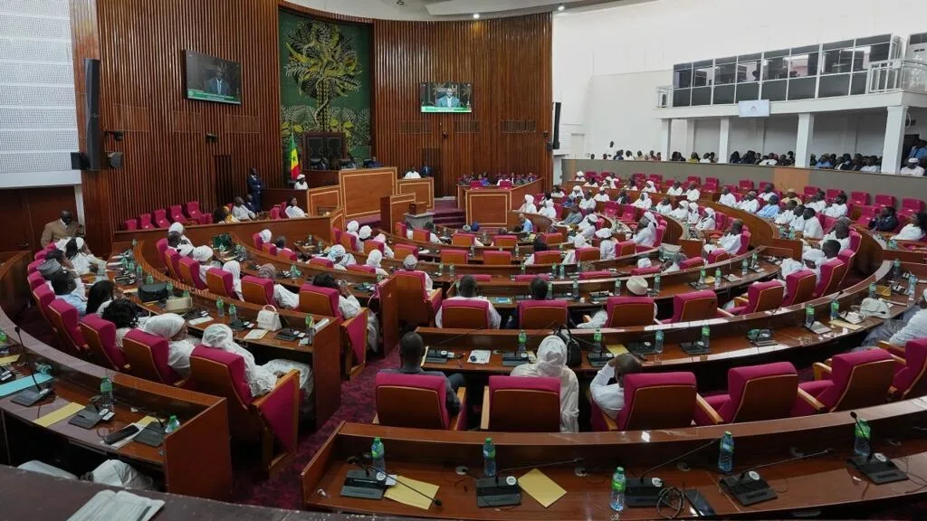 Le président Bassirou Diomaye Faye lors de la formation de son gouvernement