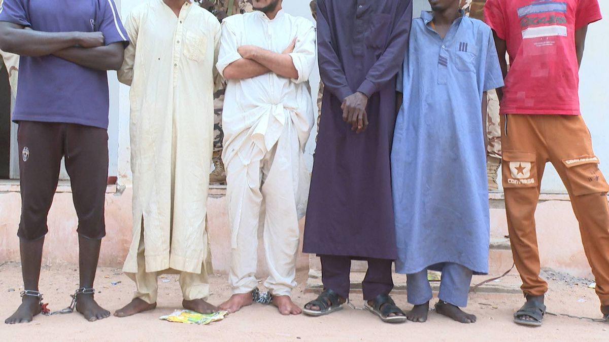 Opération de sécurisation au Tibesti : saisie d'armes et de stupéfiants