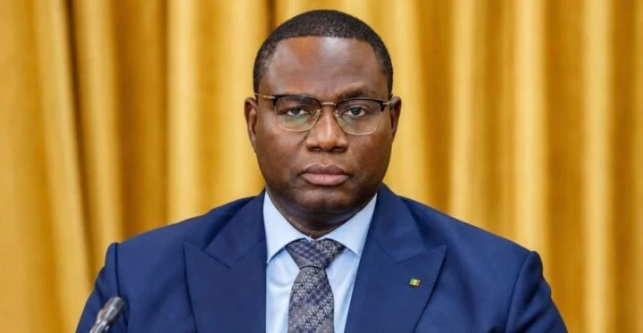 Moussa Bala Fofana en conférence de presse