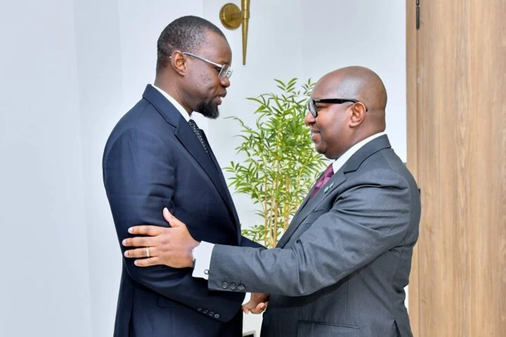 Rencontre entre Ousmane Sonko et le président du Comité exécutif de l'UPA à l'Assemblée nationale