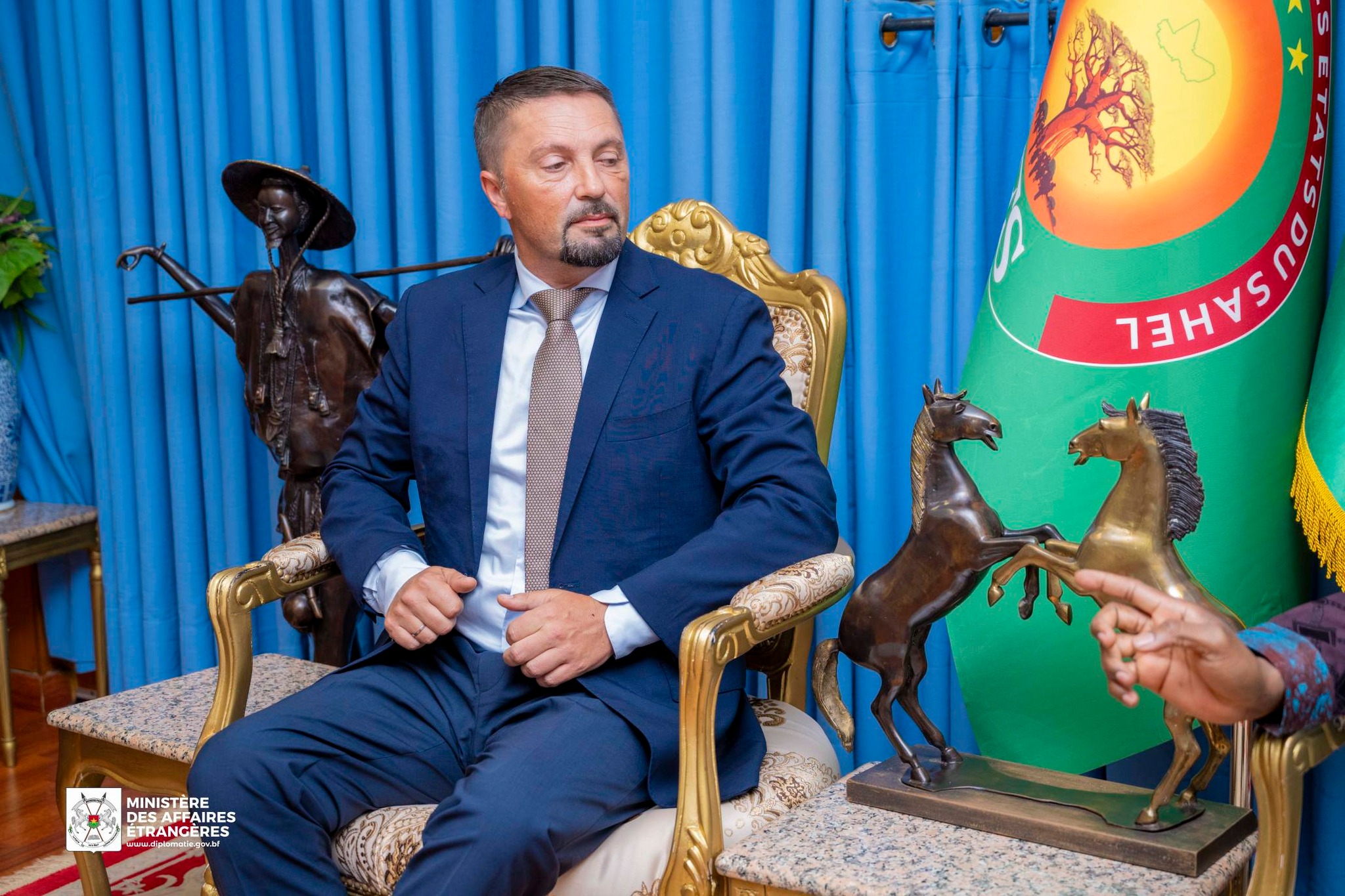 Slavenko Ristic, parlementaire serbe et PDG de Tehnicki Remont Bratunac