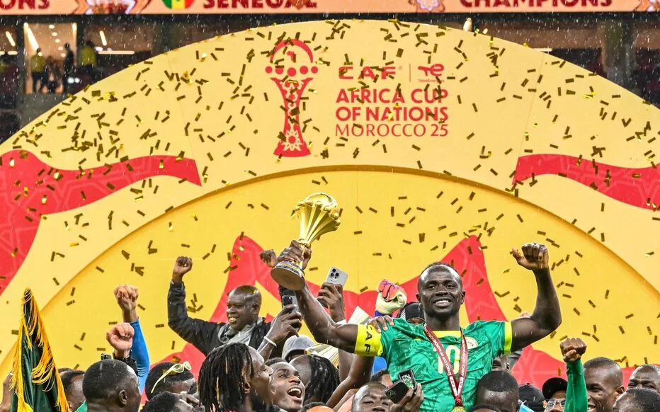 Le stade de France décoré pour accueillir les Lions, champions d'Afrique selon Alexandre Ruiz