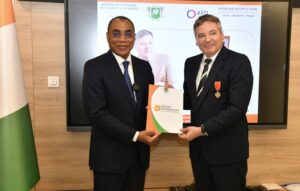 Côte d&rsquo;Ivoire : hommage à Adrien haye pour son engagement avec l&rsquo;afd