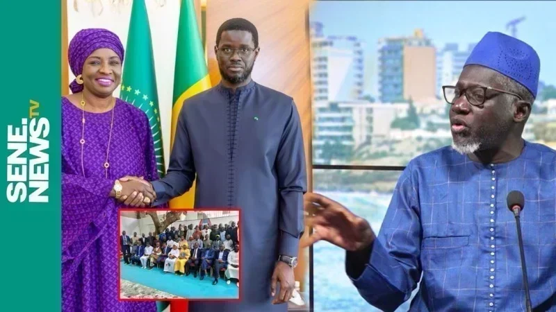 Cérémonie de lancement d'un nouveau parti politique au Sénégal