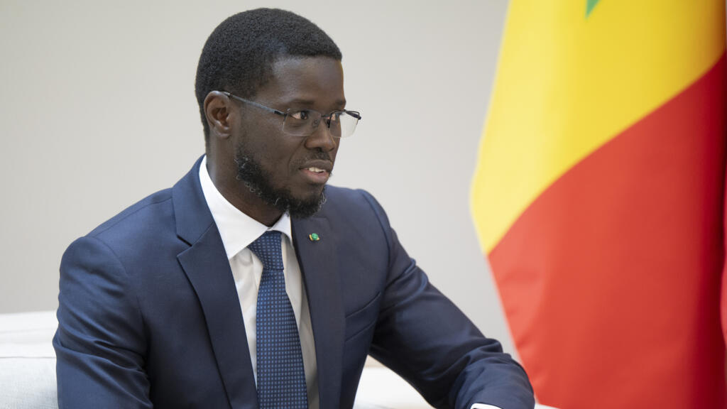 Le président du Sénégal, Bassirou Diomaye Faye, lors d'un discours le 25 mars 2026.