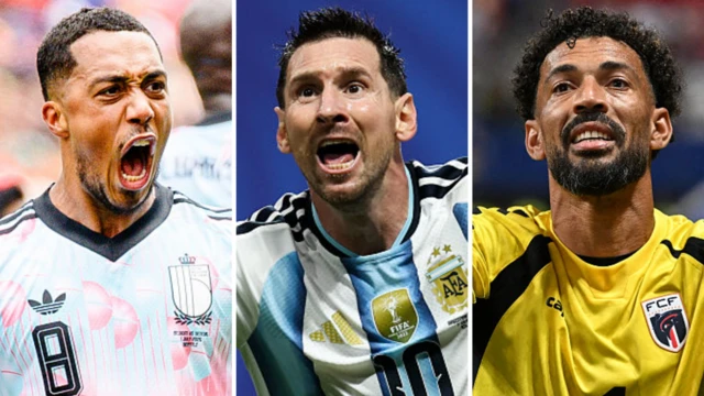 Youri Tielemans, Lionel Messi et Vozinha, figures emblématiques du tournoi.