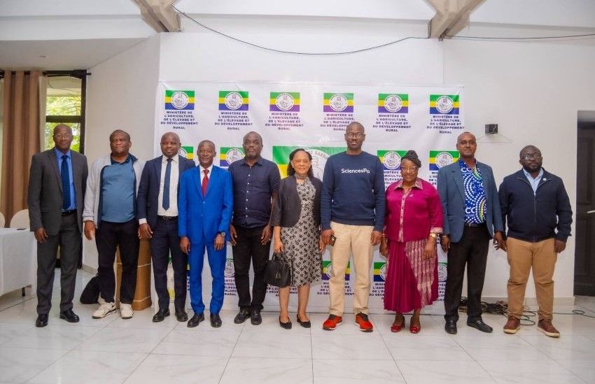 Participants à une retraite stratégique du ministère de l'Agriculture du Gabon