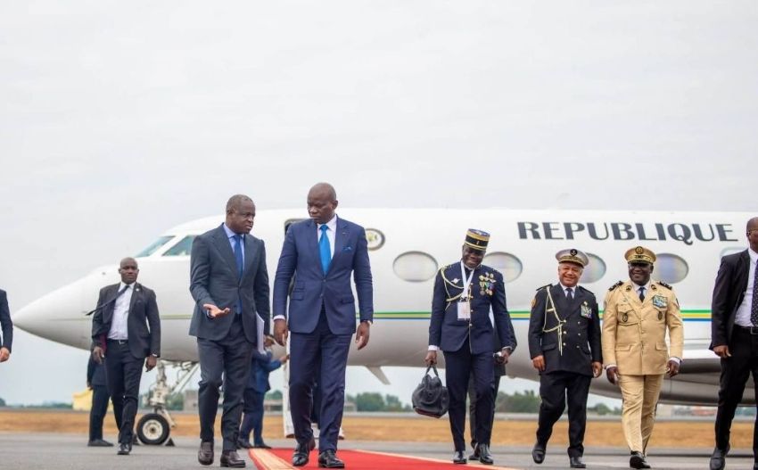 Président du Gabon Oligui Nguema