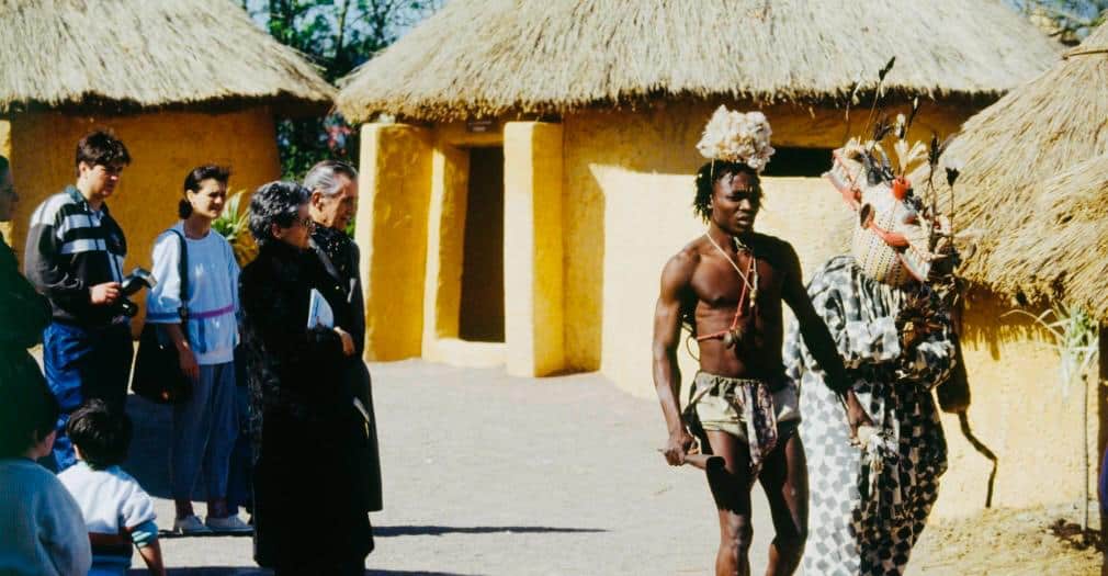 Manifestation contre les zoos humains en 1994