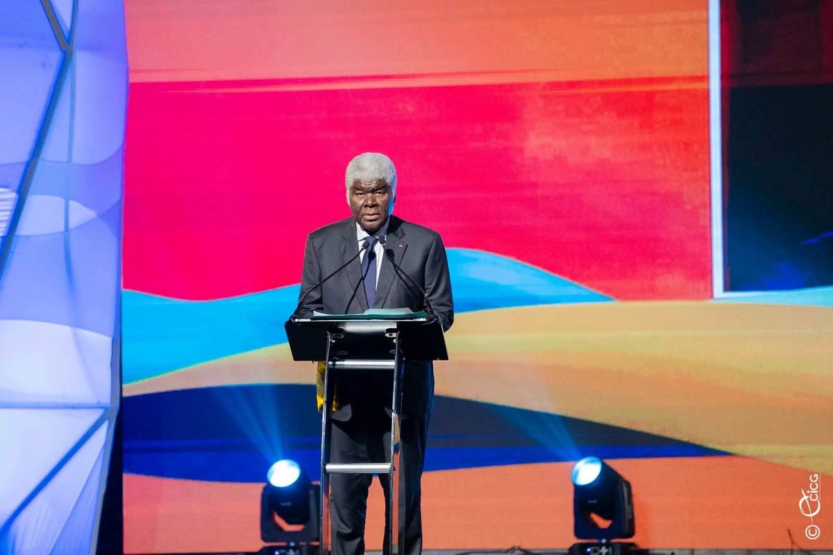 Robert Beugré Mambé s’adresse aux investisseurs lors du PND 2026-2030