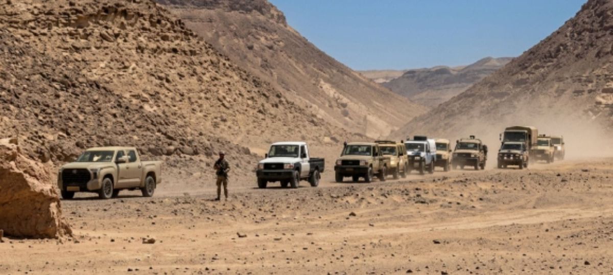 opération de sécurisation des frontières entre la Libye et le Tchad