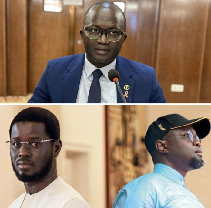 Yankhoba Diémé lors d'un entretien