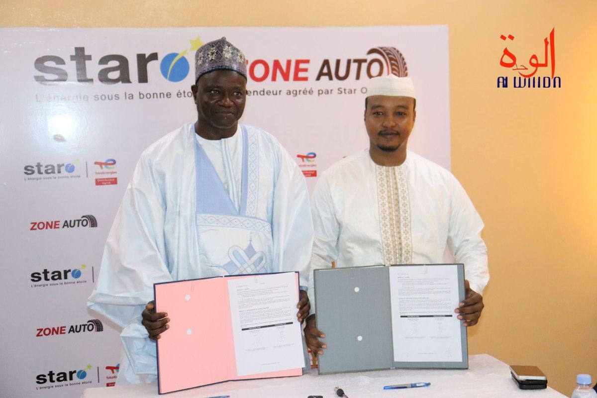 Signature d'un partenariat stratégique entre Star Oil Tchad et Zone Auto