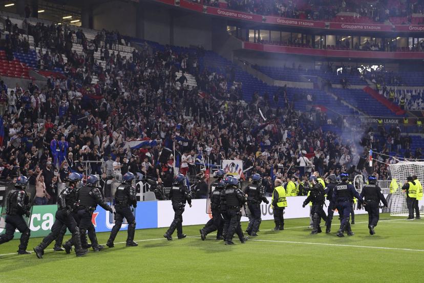 Renforcement de la sécurité au Groupama Stadium pour le match entre l'OL et Fenerbahçe