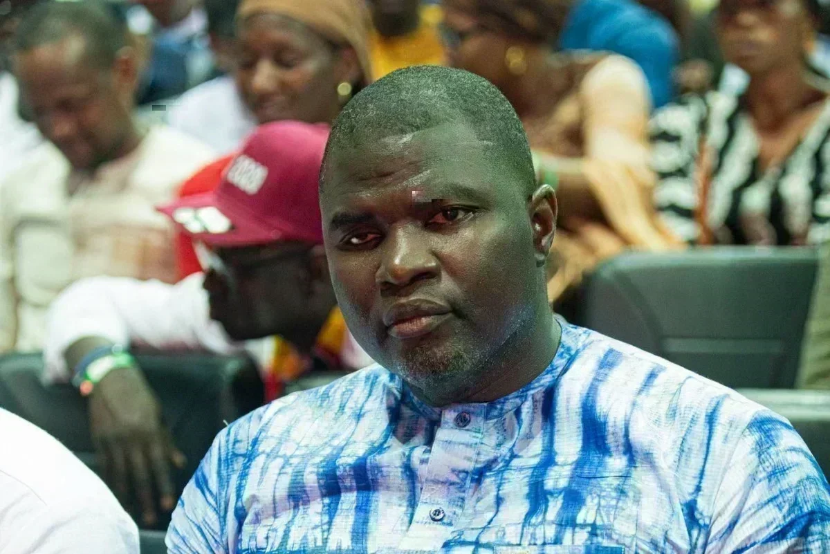 Amadou Ba lors d'un point de presse